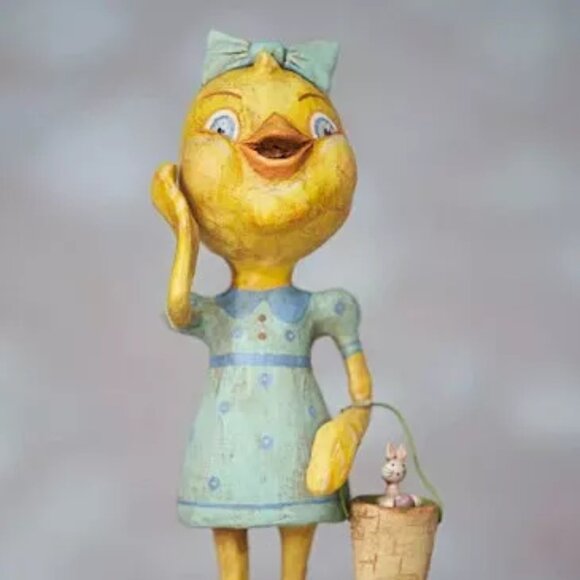 Jorge De Rojas Easter Collectible ~ Little Chickadee - Picture 1 of 2